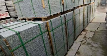 葫芦岛芝麻白地铺版 石材地铺石